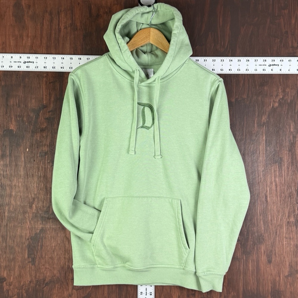 Disney Disneyland 70th‎ Anniversary Green Castle Pullover Hoodie Adult XS EUC